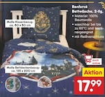 Aktuelles Renforcé Bettwäsche, 2-tlg. Angebot bei Netto Marken-Discount in Aachen ab 17,99 €