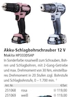Akku-Schlagbohrschrauber 12 V Angebote von Makita bei Holz Possling Berlin für 119,00 €