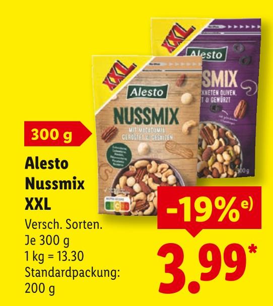 Nussmix XXL mit Macadamia, geröstet & gesalzen
