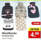Wärmflasche mit Strickhülle Angebote bei Zimmermann Bremerhaven für 4,99 €