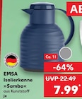 Isolierkanne Samba von EMSA im aktuellen Kaufland Prospekt für 7,99 €