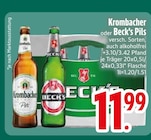 Pils im EDEKA Prospekt Pils von Krombacher im aktuellen EDEKA Prospekt für 11,99 €