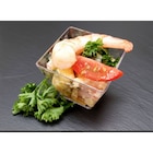 Verrine crevettes concombre à Carrefour dans Reichstett