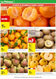 Offre Poire dans le catalogue Carrefour du moment à la page 29