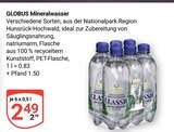 Aktuelle Wasser Angebote bei GLOBUS in Bochum Aktuelles Mineralwasser Angebot bei GLOBUS in Bochum ab 2,49 €