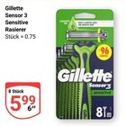 Sensor 3 Sensitive Rasierer im Angebot bei GLOBUS in Erlangen Sensor 3 Sensitive Rasierer Angebote von Gillette bei GLOBUS Erlangen für 5,99 €