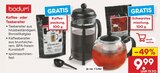 Kaffee- oder Teebereiter Angebote von Bodum bei Netto Marken-Discount Solingen für 9,99 €