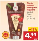 Parmigiano Reggiano im Netto Marken-Discount Prospekt Parmigiano Reggiano von Mondo Italiano im aktuellen Netto Marken-Discount Prospekt für 4,44 €