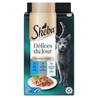 Sachets repas Délices du jour en sauce - SHEBA à 2,65 € dans le catalogue Carrefour Market