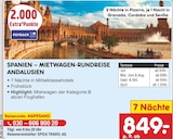 SPANIEN – MIETWAGEN-RUNDREISE ANDALUSIEN von SPICA TRAVEL AG im aktuellen Netto Marken-Discount Prospekt