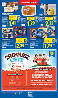 Promo Yaourt Lait Entier dans le catalogue Lidl du moment à la page 9