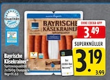 Bayrische Käsekrainer im EDEKA Prospekt Bayrische Käsekrainer von EDEKA im aktuellen EDEKA Prospekt für 3,19 €