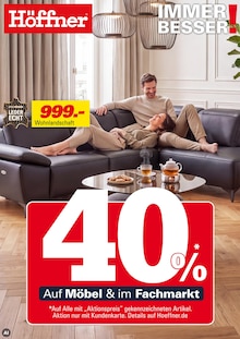 Möbel Höffner Angebote und der aktuelle Prospekt von Möbel Höffner