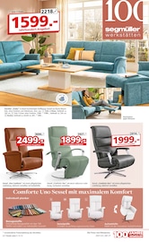 2-Sitzer Sofa Angebot im aktuellen Segmüller Prospekt auf Seite 11