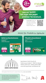 mea - meine apotheke Prospekt der KW 36 "Unsere September-Angebote" Aktueller mea - meine apotheke Prospekt "Unsere September-Angebote" Seite 1 von 4 Seiten
