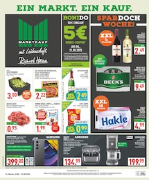 Discounter Prospekt von Marktkauf Geseke Marktkauf Prospekt: "Aktuelle Angebote", 24 Seiten, 18.08.2025 - 23.08.2025