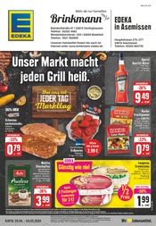 Aktueller EDEKA Supermarkt Prospekt in Augustdorf und Umgebung, "Aktuelle Angebote" mit 24 Seiten, 29.04.2024 - 04.05.2024