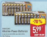 Alkaline-Power-Batterien AA von Panasonic für 5,99 € bei ALDI Nord im Angebot Alkaline-Power-Batterien AA von Panasonic im aktuellen ALDI Nord Prospekt