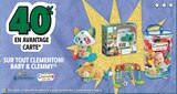 Promo 40% en avantage carte sur tout clementoni baby & clemmy à  dans le catalogue Intermarché Hyper à Pleurtuit