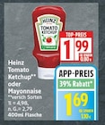 Tomato Ketchup von Heinz für 1,69 € bei EDEKA im Angebot Tomato Ketchup von Heinz im aktuellen EDEKA Prospekt
