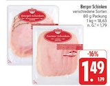 EDEKA - Schinken Angebot im Prospekt Schinken bei EDEKA im Prospekt "" für 1,49 €
