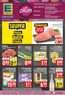 EDEKA Linnich Prospekt der aktuellen Woche, gültig von 31.08.2026 bis 05.09.2026 Aktueller EDEKA Linnich Prospekt "Aktuelle Angebote" mit 32 Seiten