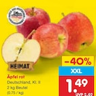 Äpfel rot im Angebot bei Netto Marken-Discount in Lüneburg Äpfel rot Angebote von HEIMAT bei Netto Marken-Discount Lüneburg für 1,49 €