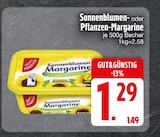 Sonnenblumen- oder Pflanzen-Margarine von GUT&GÜNSTIG im aktuellen EDEKA Prospekt für 1,29 €