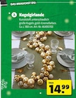 Weihnachtsgirlande im Hagebaumarkt Prospekt Kugelgirlande im aktuellen Hagebaumarkt Prospekt für 14,99 €