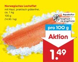Norwegisches Lachsfilet im Angebot bei Netto Marken-Discount in Buchholz Norwegisches Lachsfilet Angebote bei Netto Marken-Discount Buchholz für 1,49 €