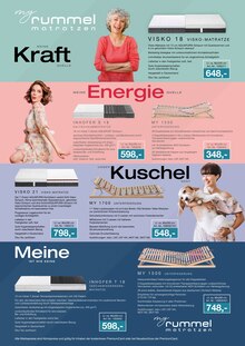 Bett im aktuellen Möbel Inhofer Prospekt (Reutlingen) Bett im Möbel Inhofer Prospekt "Matratzen für perfekten Schlafkomfort" mit 16 Seiten (Reutlingen)