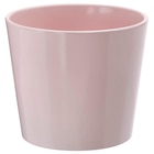 Übertopf hellrosa von SOJABÖNA für 2,49 € bei IKEA im Angebot Übertopf hellrosa von SOJABÖNA im aktuellen IKEA Prospekt