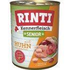 RINTI Kennerfleisch Senior Huhn 800 g Angebote von Rinti bei Zookauf Bremen für 2,19 €