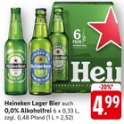 Lager Bier Angebote von Heineken bei E center Kaiserslautern für 4,99 €