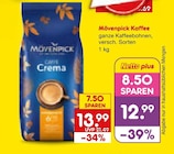 Netto Marken-Discount Berglen - Kaffee Angebot im Prospekt Kaffee bei Netto Marken-Discount im Berglen Prospekt für 12,99 €