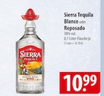 Sierra Tequila Blanco oder Reposado im Angebot bei famila Nordost in Lüneburg Sierra Tequila Blanco oder Reposado Angebote bei famila Nordost Lüneburg für 10,99 €