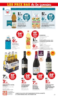 Promotion Vin Bordeaux Rouge dans le prospectus Super U, valable du 04/11/2025 au 16/11/2025 Promo Vin Bordeaux Rouge dans le catalogue Super U du moment à la page 23