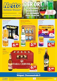 Netto Marken-Discount Prospekt "DER ORT, AN DEM DU IMMER AUSGEZEICHNETE PREISE FINDEST." für Wolgast, 2 Seiten, 19.01.2026 - 24.01.2026