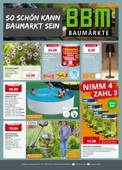 BBM Baumarkt Baumarkt Prospekt der aktuellen Woche mit 16 Seiten, gültig von 05.05.2025 bis 10.05.2025, in Barsinghausen und Umgebung Aktueller BBM Baumarkt Baumarkt Prospekt in Barsinghausen und Umgebung, "So schön kann Baumarkt sein!" mit 16 Seiten, 05.05.2025 - 10.05.2025