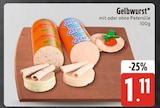Gelbwurst im EDEKA Prospekt Gelbwurst von im aktuellen EDEKA Prospekt für 1,11 €