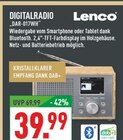 Digitalradio DAR-017WH Angebote von Lenco bei Marktkauf Dinslaken für 39,99 €