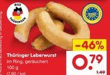 Thüringer Leberwurst bei Netto Marken-Discount im Prospekt "" für 0,79 €
