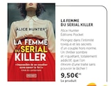 Hyper U Agde - Promo La Femme du Serial Killer Promo La Femme du Serial Killer à 9,50 € dans le catalogue Hyper U à Agde