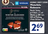 Winterliche Eisdesserts von GOURMET FINEST CUISINE für 2,69 € bei ALDI SÜD im Angebot Winterliche Eisdesserts von GOURMET FINEST CUISINE im aktuellen ALDI SÜD Prospekt