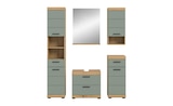 Aktuelles Badmöbel-Set SCHLOONSEE 5 teilig bestehend aus: Hochschrank WBU Spiegel Unterschrank Hängeschrank Schloonsee Angebot bei Höffner in Hamm ab 549,00 €