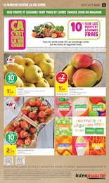 Prix et réduction Fraise Gariguette dans le prospectus Intermarché Super en cours Offre Fraise Gariguette dans le catalogue Intermarché Super du moment à la page 9