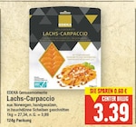 Lachs-Carpaccio von EDEKA Genussmomente im aktuellen E center Prospekt für 3,39 €