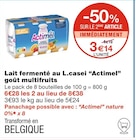 Lait fermenté au L.casei goût multifruits - Actimel dans le catalogue Monoprix