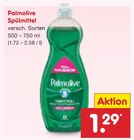 Spülmittel im Netto Marken-Discount Prospekt Spülmittel von Palmolive im aktuellen Netto Marken-Discount Prospekt für 1,29 €