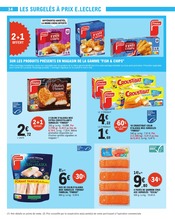 Promos Congélateur dans le catalogue "Vague de fraîcheur sur votre budget" de E.Leclerc Congélateur en promo dans le catalogue E.Leclerc à la page 34